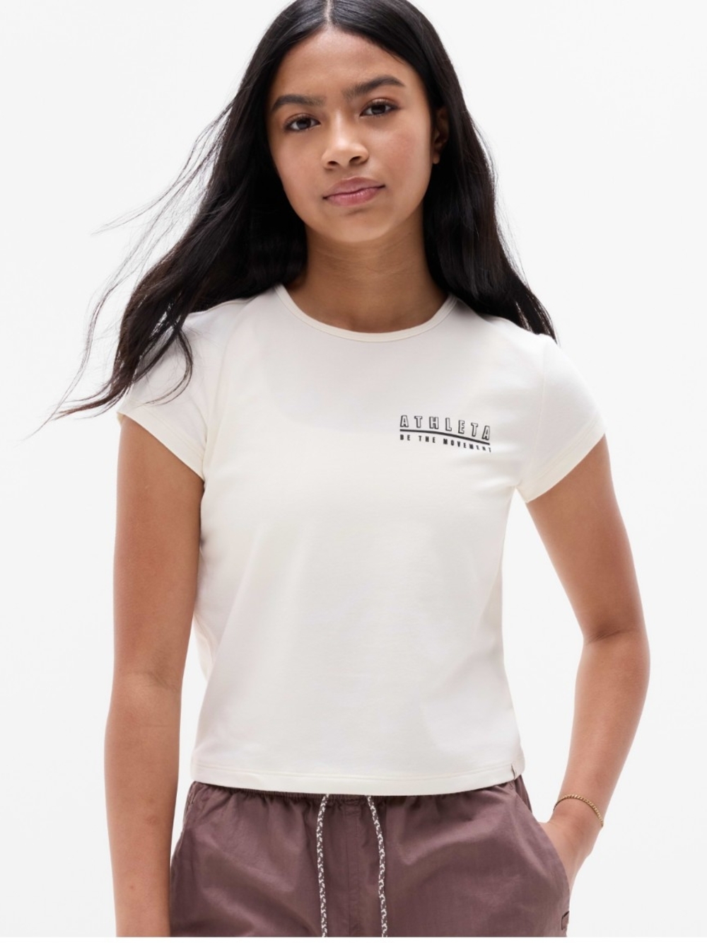 Athleta Girl Right Moves Core Tee (Be The Movement)